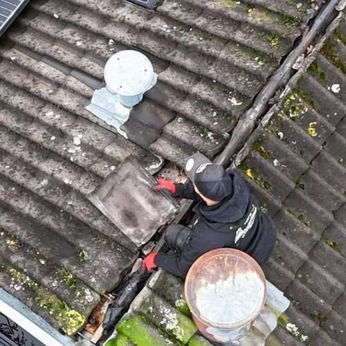 Een dakrenovatie bij oud pannendak in Middelburg